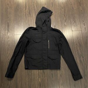 Nike 6.0 Women’s Black Hooded Jacket | Floral Lined | Size Small